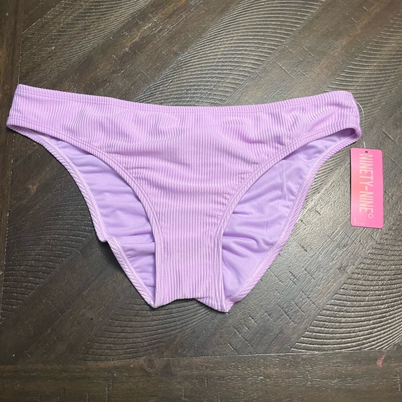 Kohls Ninety-nine purple swim bottoms size large NWT - Picture 1 of 5